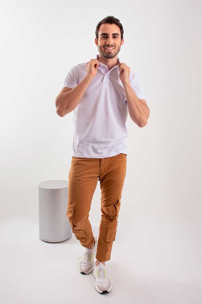 Polo Básico Manga corta Hombre EPB018