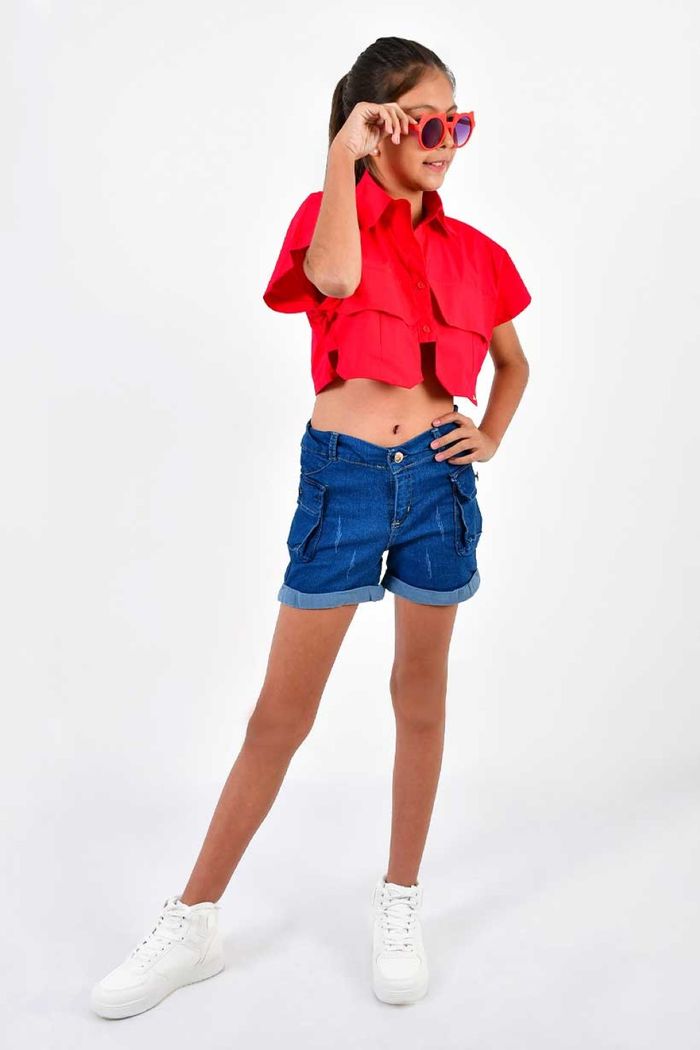 Short Jean Licrado Niña S20347