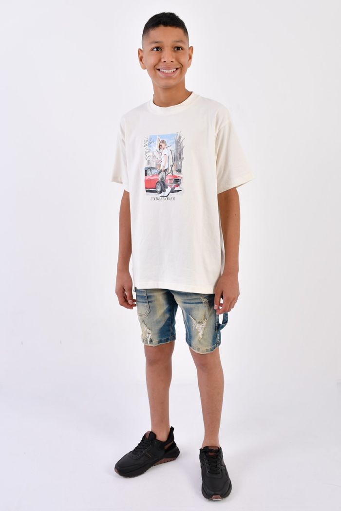 Camiseta Manga Corta Oversize Niño UN0805