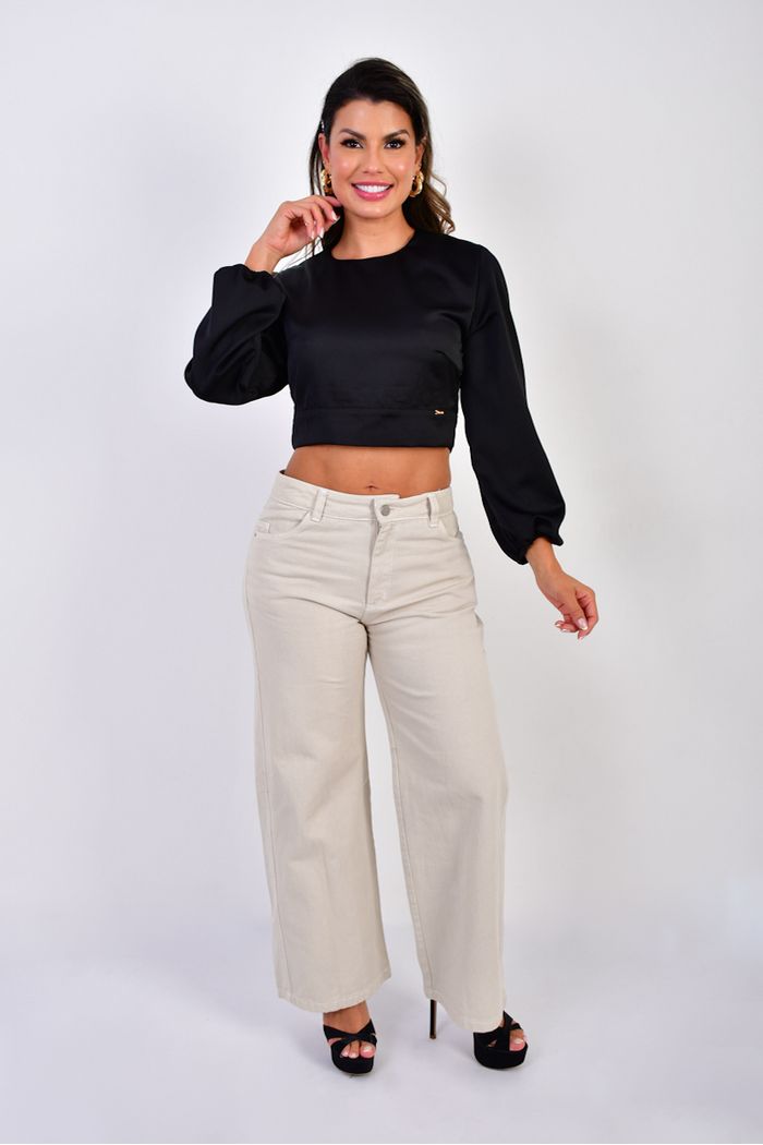 Blusa Manga Larga Dama 13045