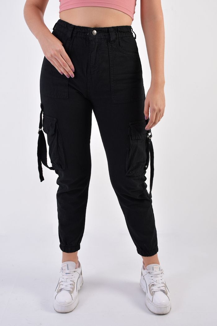 Pantalon Drill Cargo Dama