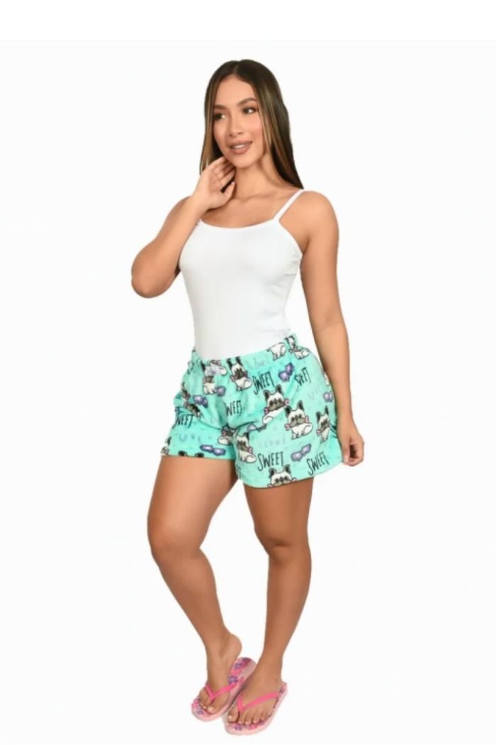 Short De Peluche Para Dama S602829
