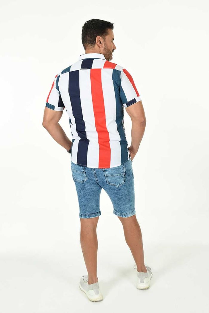 Bermuda Jean Con Destroyer Hombre