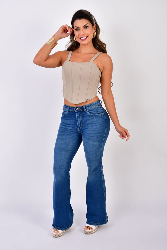 Crop Top Dama 13314
