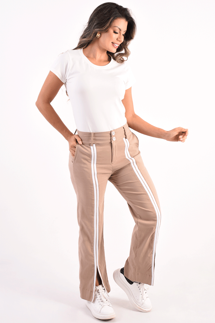 Pantalón con Hiladillo Dama 13358