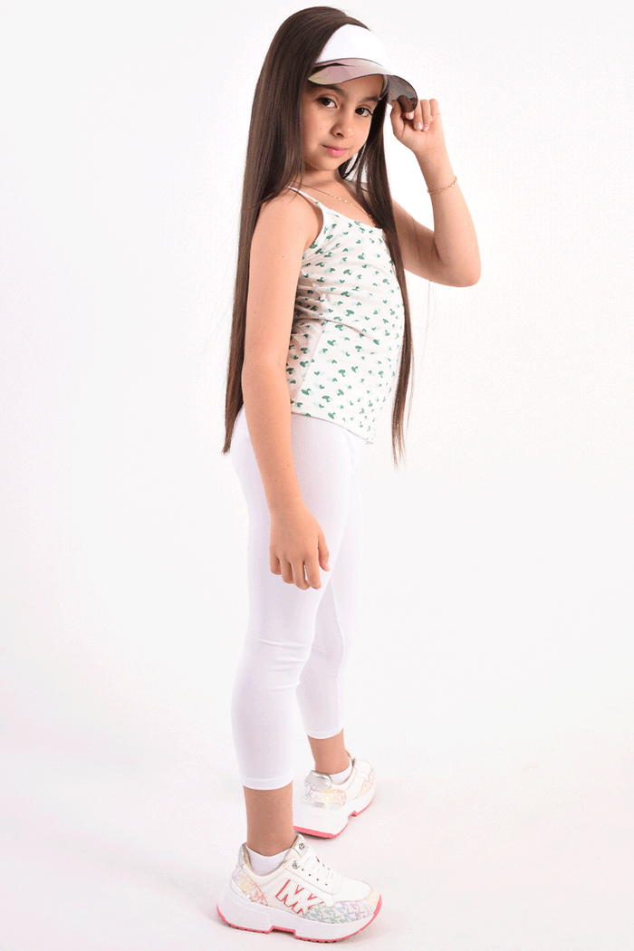 Trio blusa de tiras niña sony limon 0528225