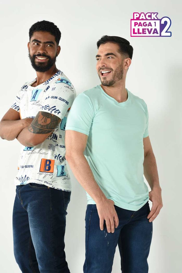 Duo Camiseta Manga Corta GC6053