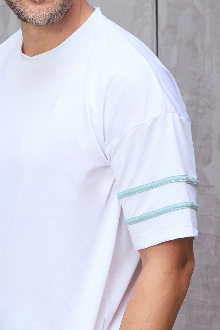 Camiseta Manga Corta Oversize Hombre U23833