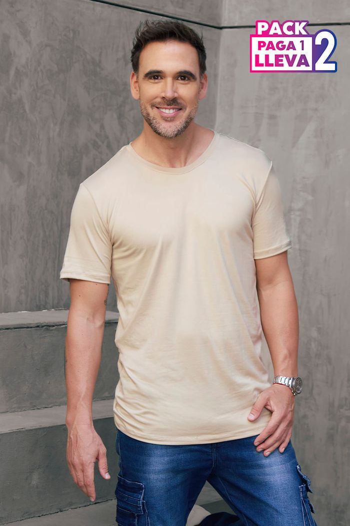 Duo Camiseta Manga Corta Hombre GC6026