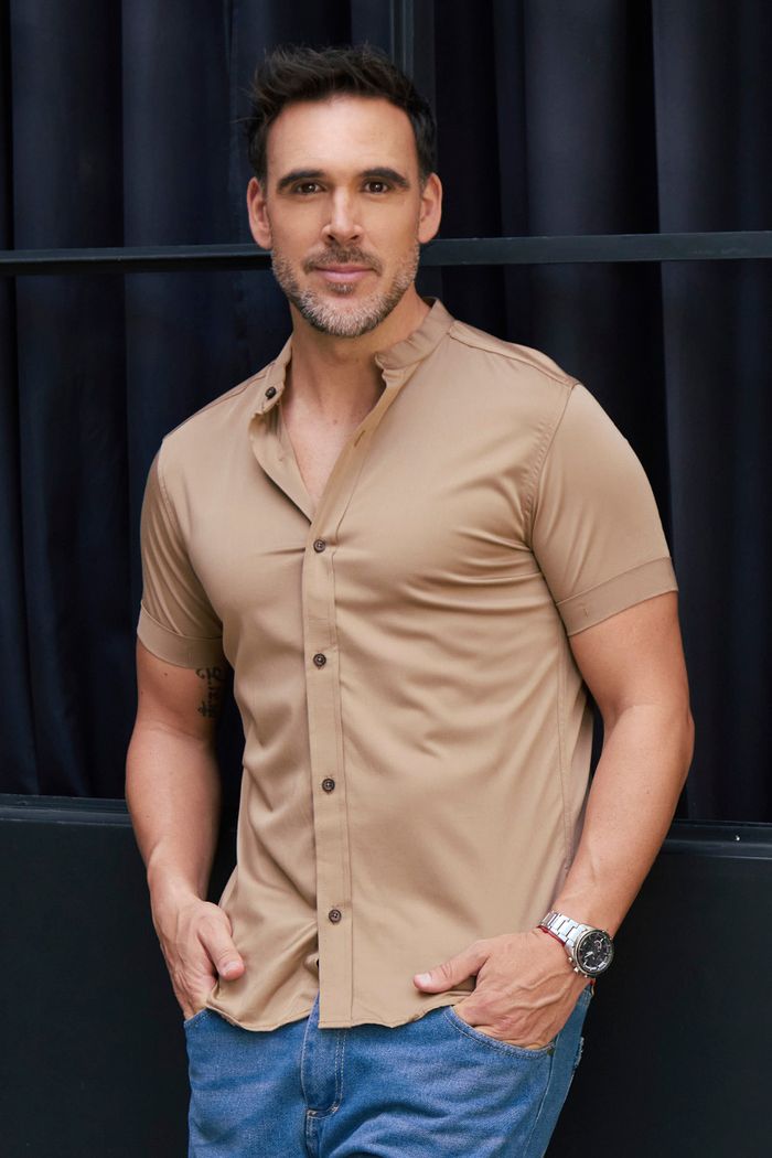 Camisa Manga Corta Hombre Deusero PLCH 05330026
