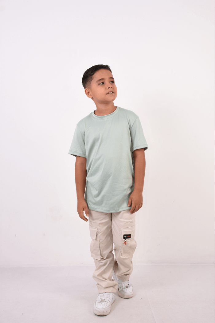 CAMISETA MC CUELLO REDONDO NIÑO GC8032