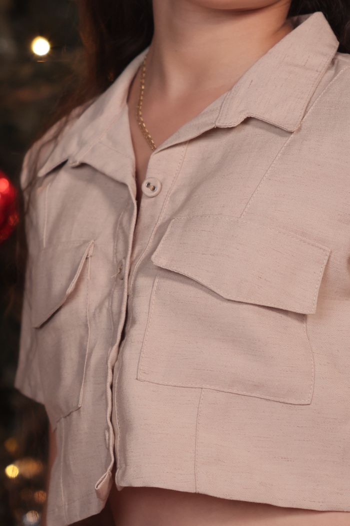 CAMISERA NIÑA LINO CORTE DELANTERO 15315