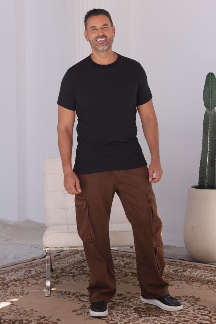 PANTALON DRIL CARGO HOMBRE MHP001