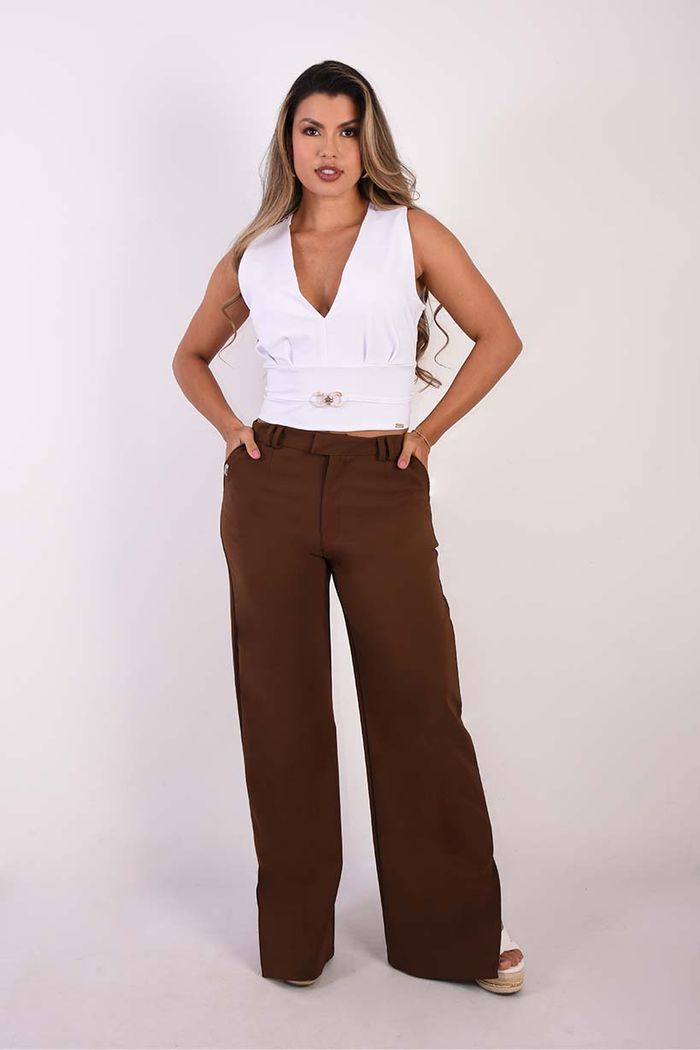 BLUSA CORTA PARA DAMA CON MANGA SISA Y E MB7202